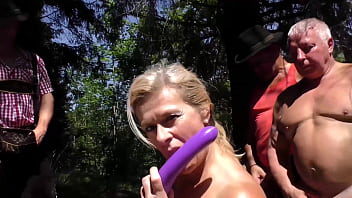 Pierced german bbw chicks outdoor fucked