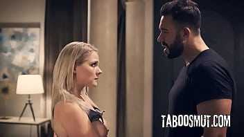 Homeless blonde teen seduce and fuck with married man