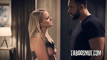 Homeless blonde teen seduce and fuck with married man