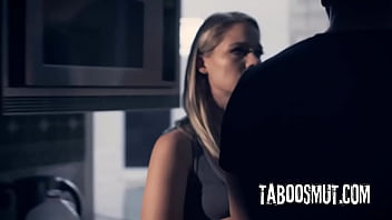 Homeless blonde teen seduce and fuck with married man