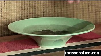 Sensual lesbian massage leads to orgasm 12