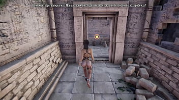 A huge rock hard cock suddenly filled lara croft's pussy to the brim hentai game 3d animation