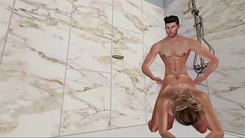 Sia python fucks hugo delafonte on the shower