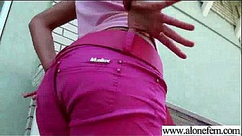 Nasty alone girl use sex toys to get climax mov 23