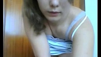 Chubby babe with hamburger patty nipples flashes cam