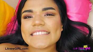 Enchanting Dark Haired Model Naked Close Up thumbnail