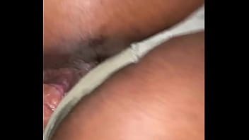 Young black wife rides dick
