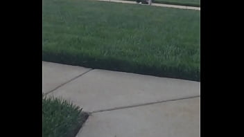 Ebony black booty voyeur