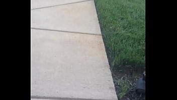 Ebony black booty voyeur