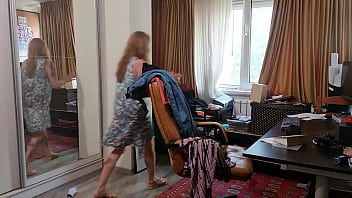 Stinky feet punishment for my loser step son