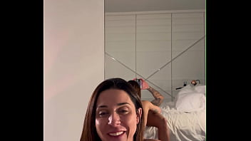 Morning blowjob and handjob with hot luiza marcato