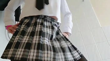 Hot Shemale Skoolgirl Dancing thumbnail
