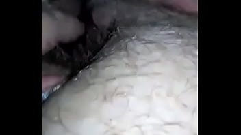 White hairy wet pussy