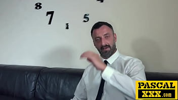 Innocent sub tries it all gets drilled hard in ass and pussy