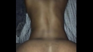 Slim ebony teen amateur interracial