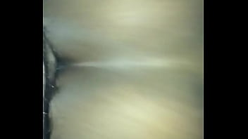 Slim ebony teen amateur interracial