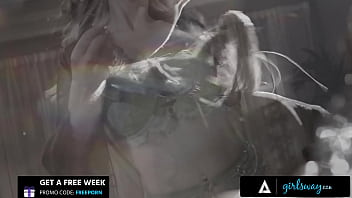 Babe’s lust ignites gf's love session