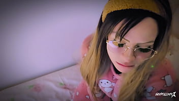 Stepsister asked to sneak into the room without them knowing