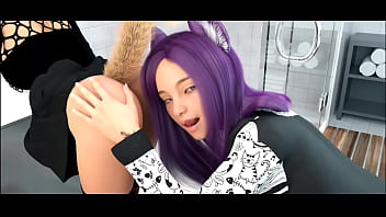 Ayudando A Chica Neko Caliente thumbnail