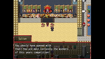 Harem in another world hentai game ep 26 belly dance muscular woman competition