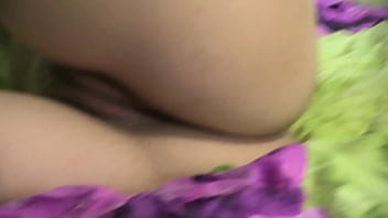 Anal vaginal clitoral masturbation for complete pleasure a milf with a big butt fucks her hairy holes to orgasm