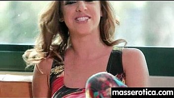 Massage therapist giving her patient some unknowing love 6