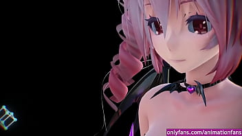 Mujer animacion baile sensual