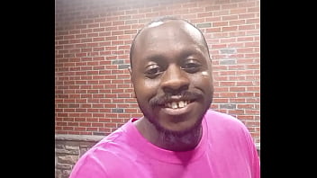 A private strip tease for free while faced backwards in 70 degree weather