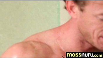 Slippery nuru massage for lucky dude 20