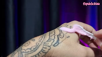 Influencer testing erotic products pepper blend official wet line body oil and others asmr