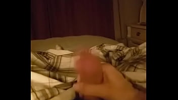 My cock bursting with cum