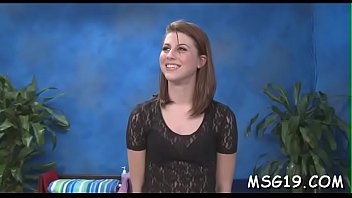 Unfathomable pussy massage for babe