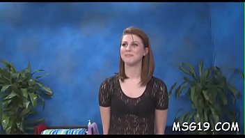 Unfathomable pussy massage for babe