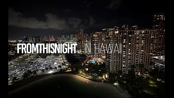 On my hotel balcony last night before playtime