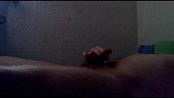 Jerking with a big cum load and contractions