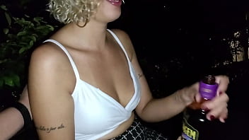 Having sex with a stranger in the alley near home