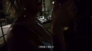 Having sex with a stranger in the alley near home