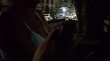Having sex with a stranger in the alley near home