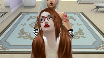 Two girlfriends have sex