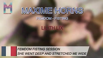 She stretched me wide slowly then all at once was no game it was fisting scene now online with