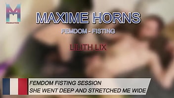 She stretched me wide slowly then all at once was no game it was fisting scene now online with