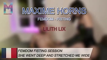 She stretched me wide slowly then all at once was no game it was fisting scene now online with