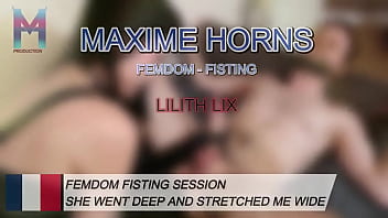 She stretched me wide slowly then all at once was no game it was fisting scene now online with