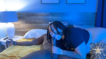 Blue light angel & jigga's sensual fuckfest