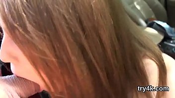 Fervent teen blows dick in pov and gets yummy snatch screwed