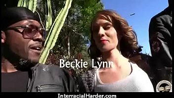 White girl convinced to swallow cum from black cock 27