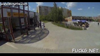 Naïve gal banged on a hidden webcam