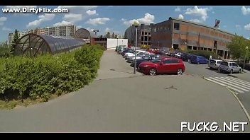 Naïve gal banged on a hidden webcam