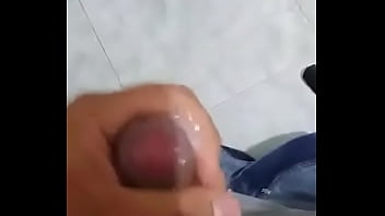 Masturbating in the bathroom