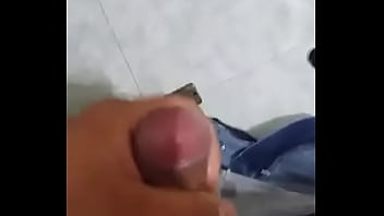 Masturbating in the bathroom